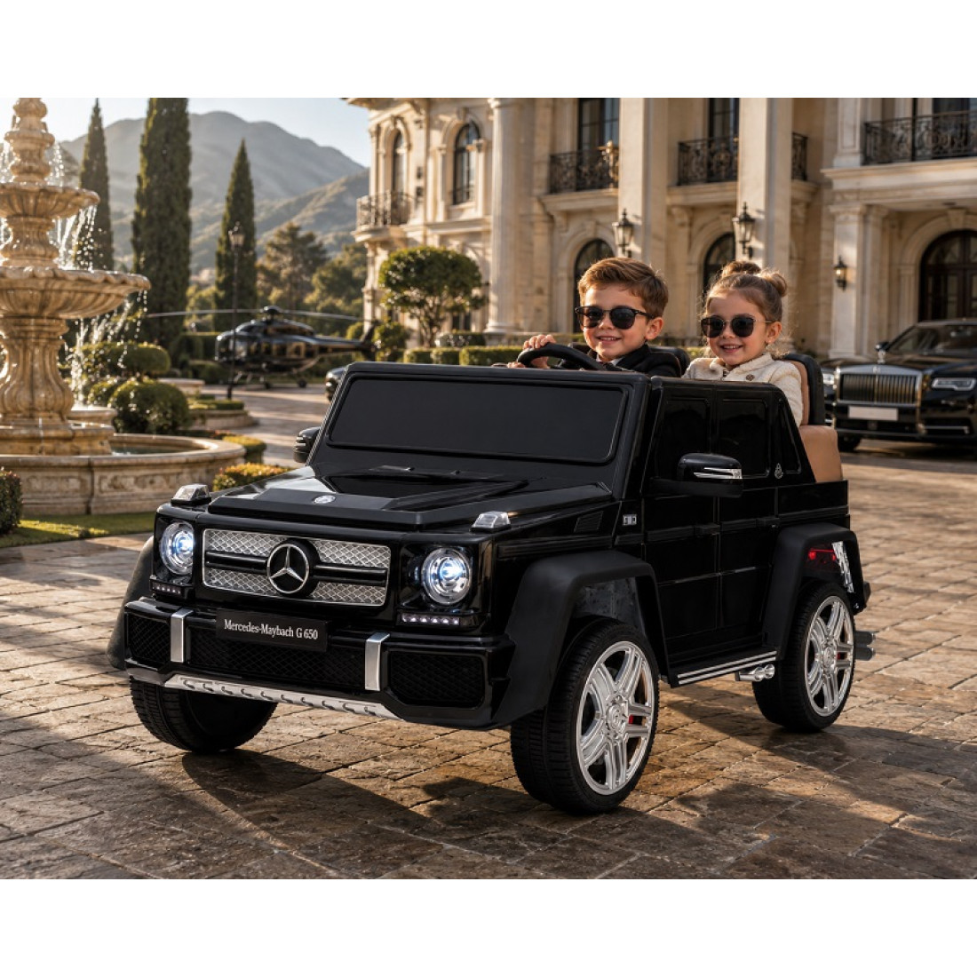 Licensed Mercedes Maybach G650 Kids Ride On Car 24V Remote Control