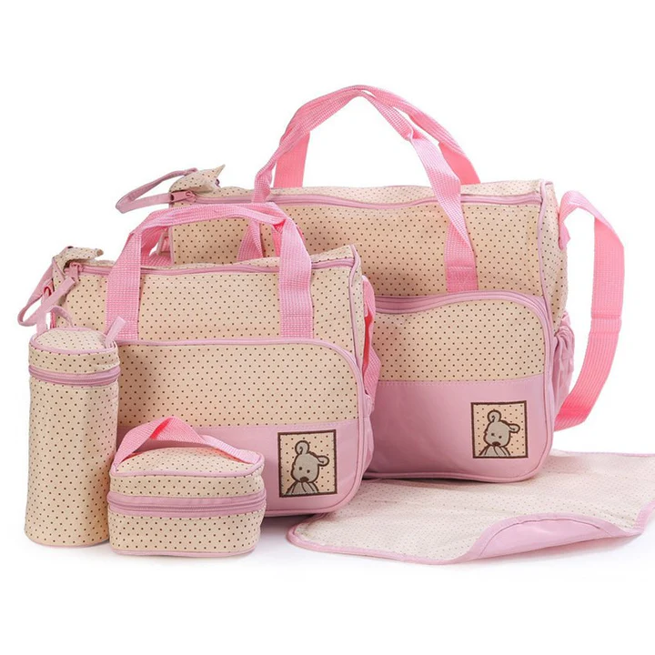5pc Nappy Bag Set
