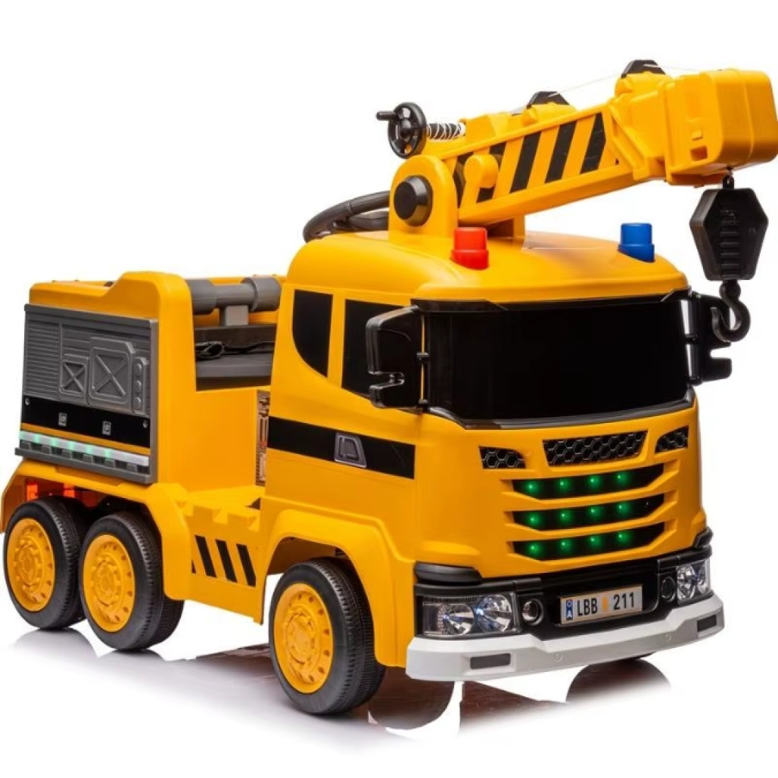 Kids Electric Rescue Ride-On Fire Truck 12V Battery Powered Ride-On Car
