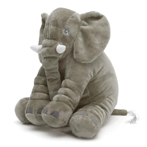 Large stuffed deals elephant pillow