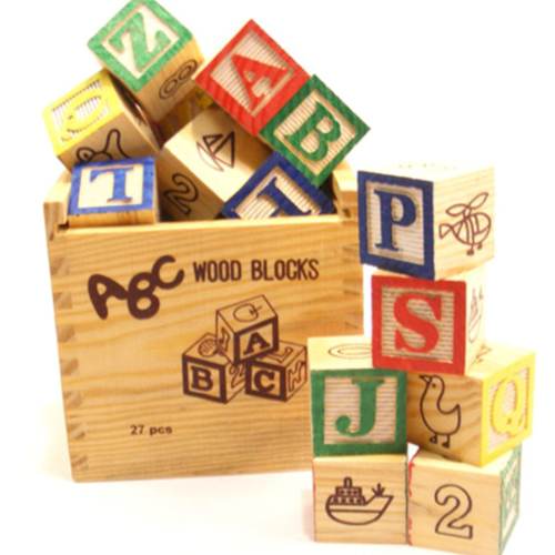 ABC Wooden Blocks 27PC