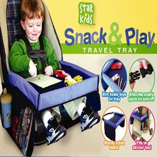 Snack And Play Travel Tray