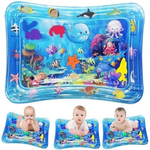 Water Tummy Time Mat Blue