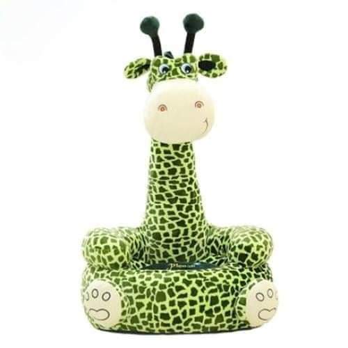 stuffed giraffe chair