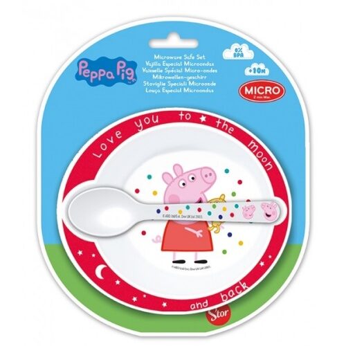 Peppa Pig Toddler 2PC Micro Set