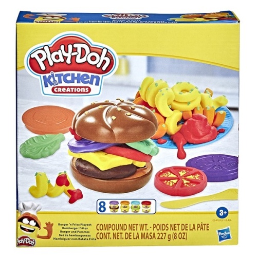 Play Doh Silly Snacks Burger N Fries