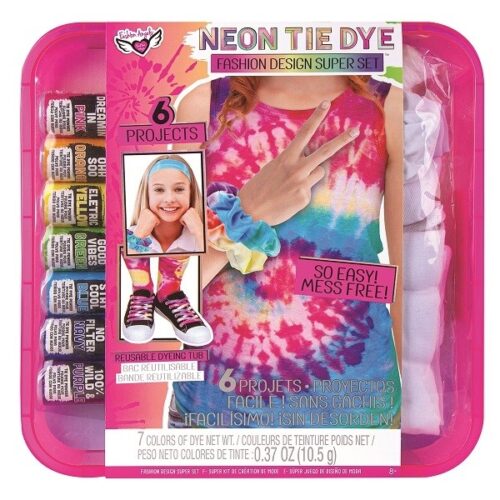 Fashion Angels Neon Tie Dye Design Super Set