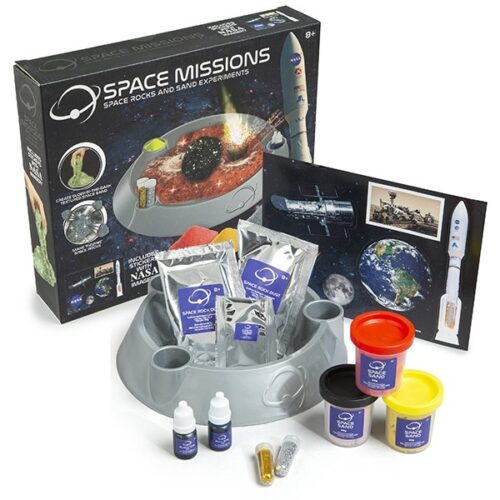 Nasa Space Missions Moon Rocks And Sand Experiment
