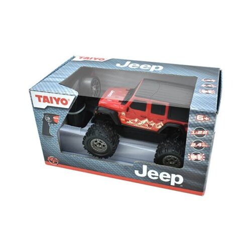 Taiyo Radio Control 122 Jeep Wrangler Red