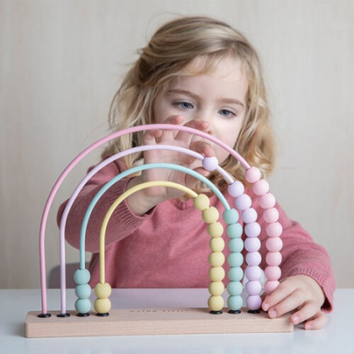 Little Dutch Wooden Rainbow Abacus