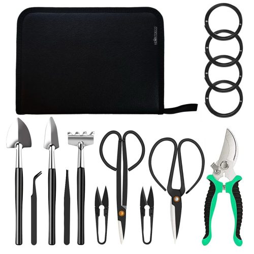 14 Piece Bonsai Succulent Garden Tools Set