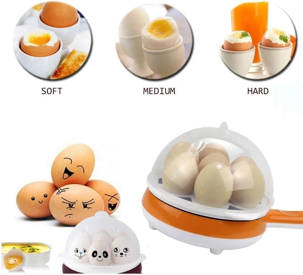 2 In1 Electric Egg Cooker And Fryer
