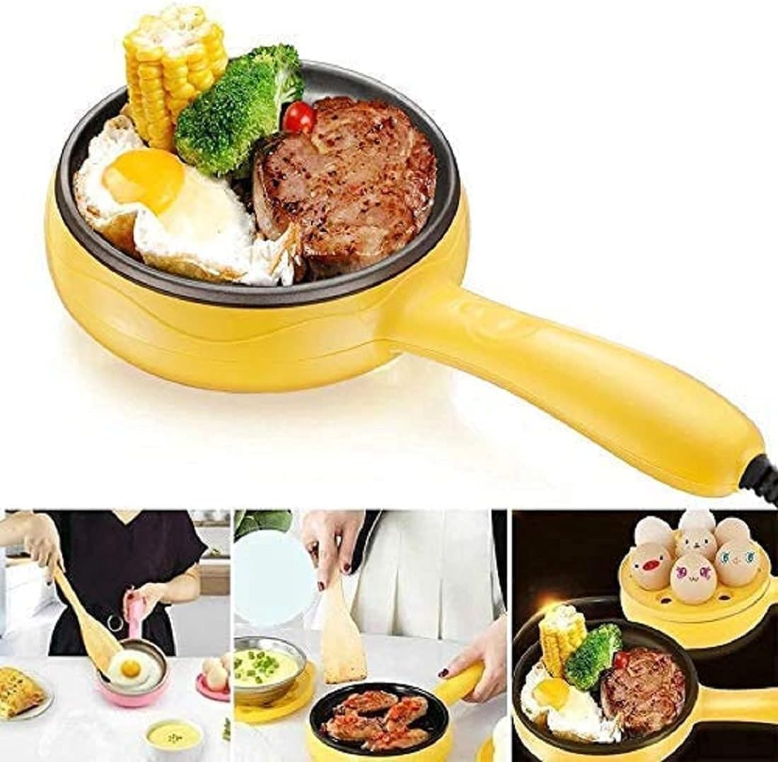 2 In1 Electric Egg Cooker And Fryer