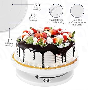28cm Cake Turntable