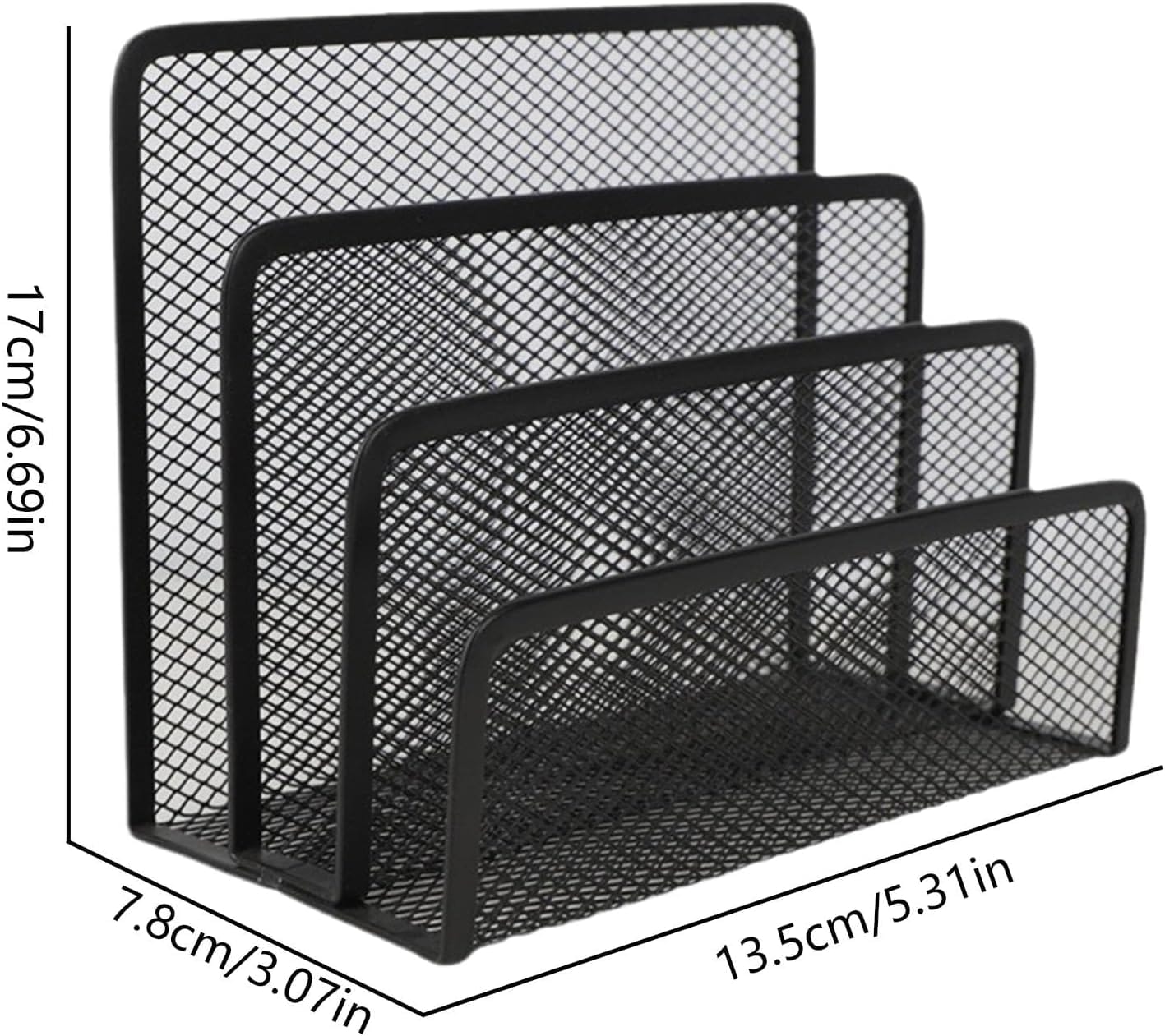 3 Compartment Desktop Organizer
