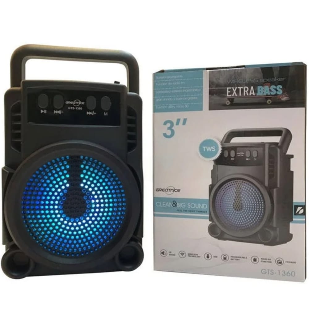 3 Inch Portable Wireless Bluetooth Speaker