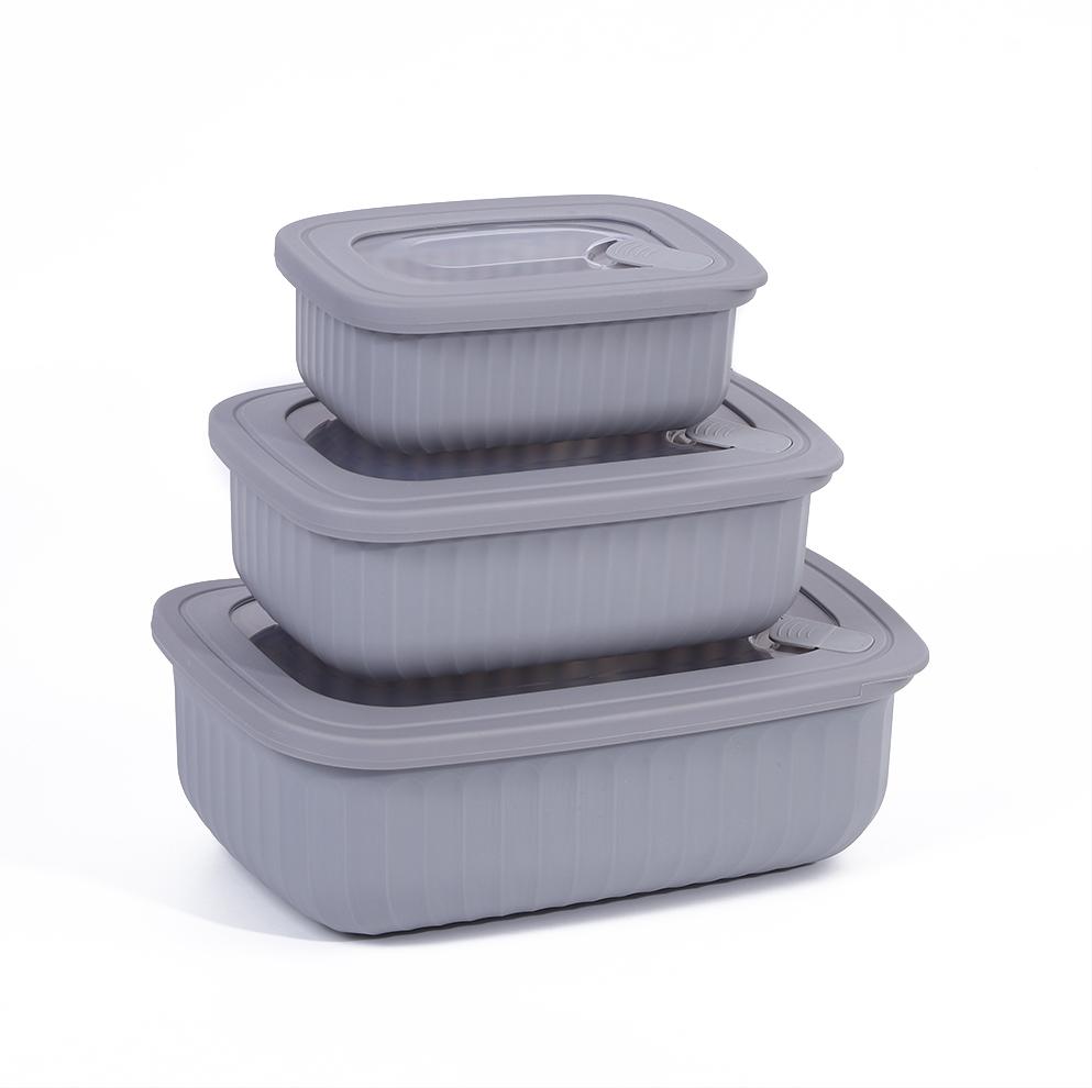 3PC Plastic Container Set