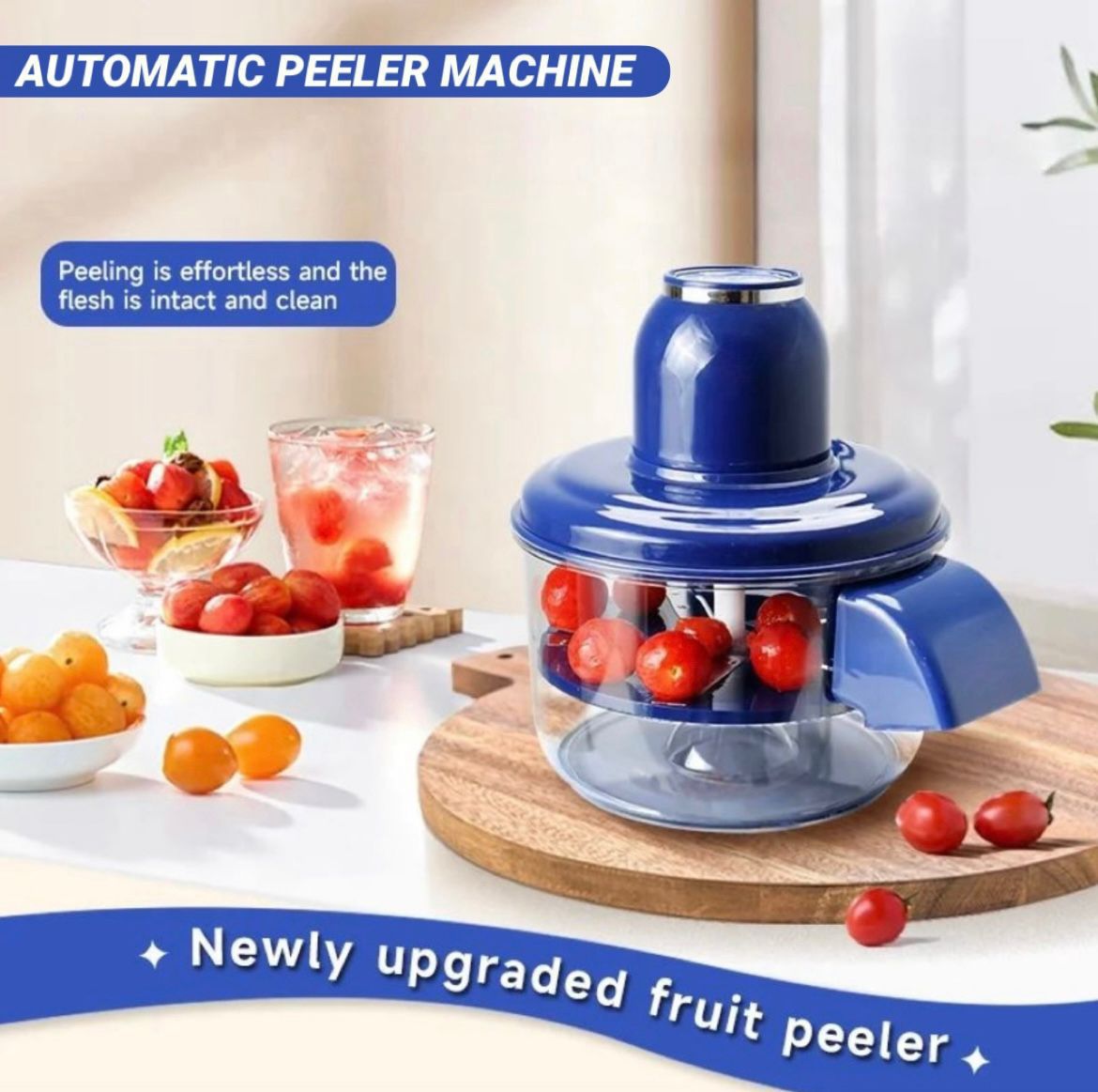 Automatic Peeler Machine Rechargeable