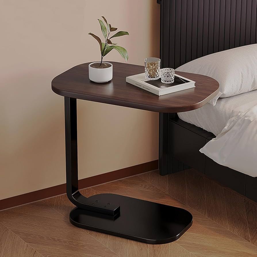 C Shaped Couch Side Table Rectangle