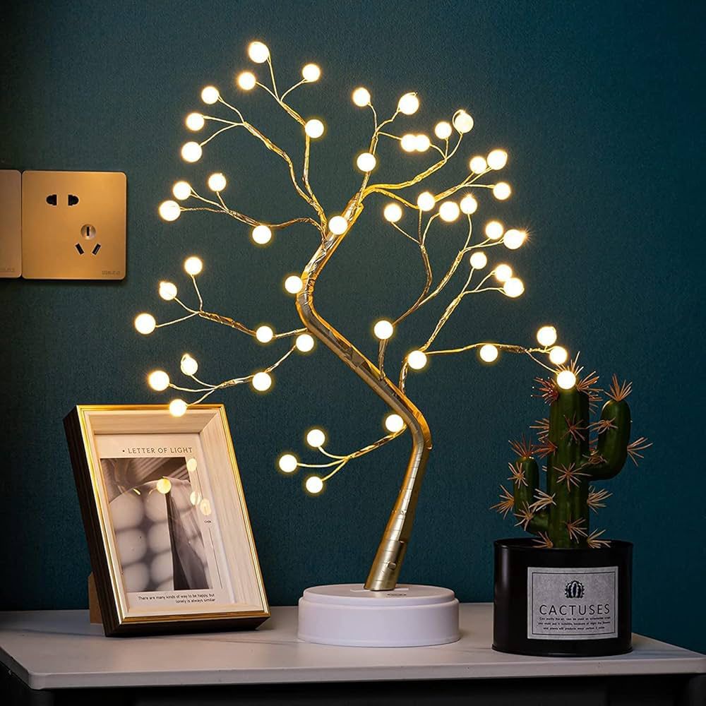 Cherries On A Tree LED Lamp
