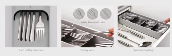 Compact Cutlery Organizers