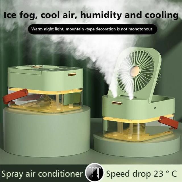 Humidifying Mist Fan Rechargeable