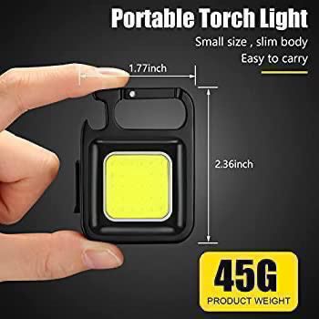 Keychain Mini Cob Led Flashlight
