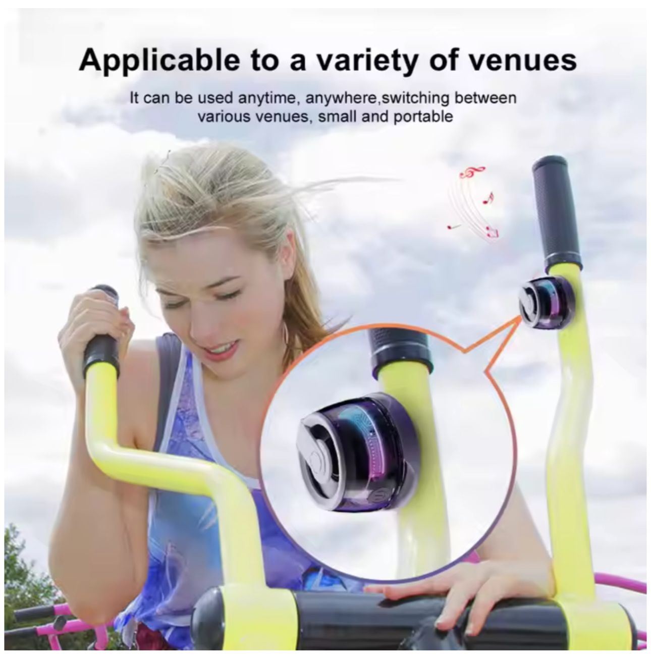 Magnetic Portable Bluetooth Speaker