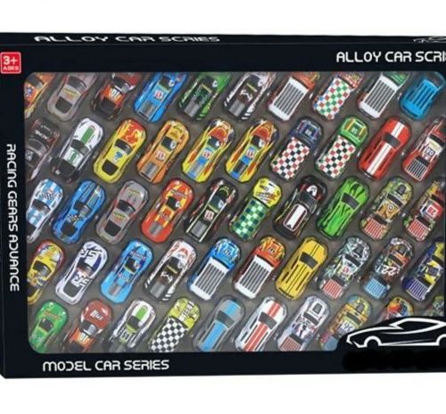 Pack Of 50 Metal Cars
