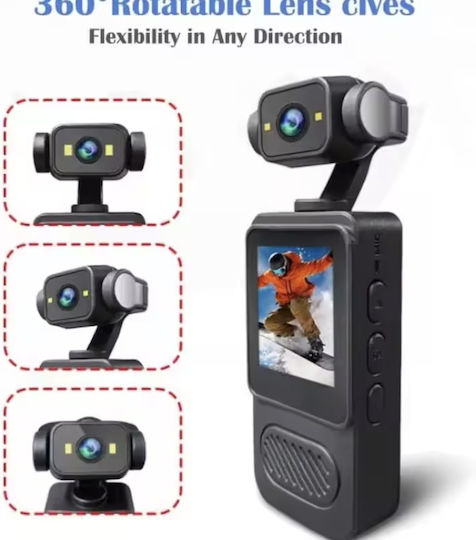 Portable Handheld 4K Action Camera