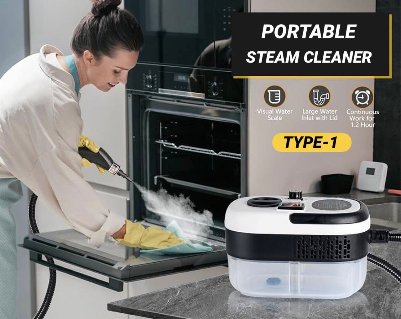 Portable Steam Cleaner Type 1