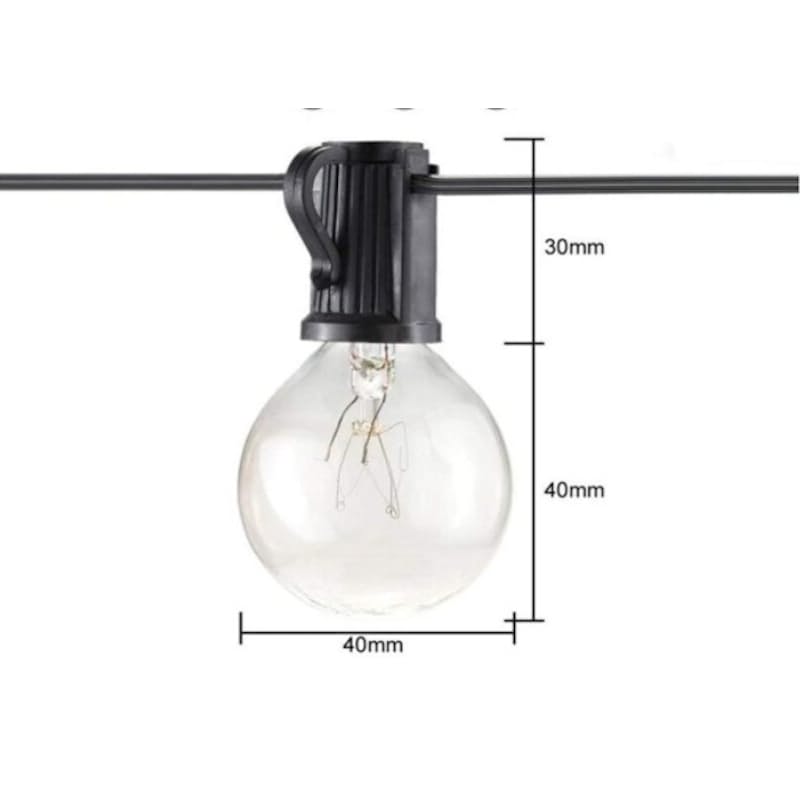 Solar-Powered String Lights