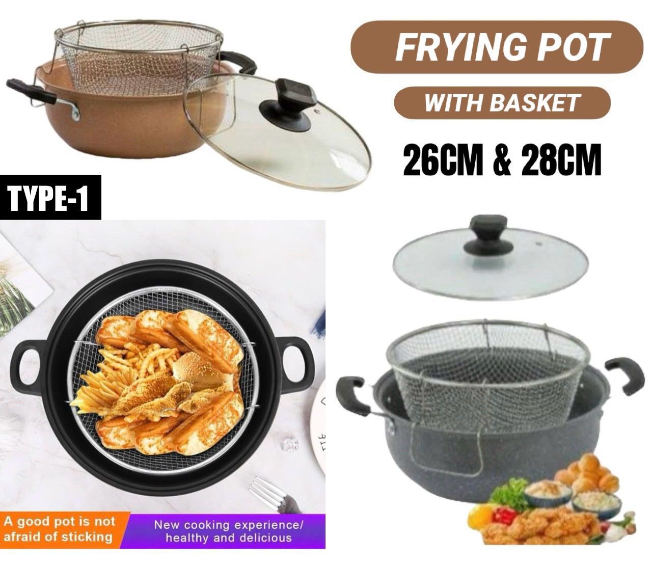 Stir Fryling Pot Type 1