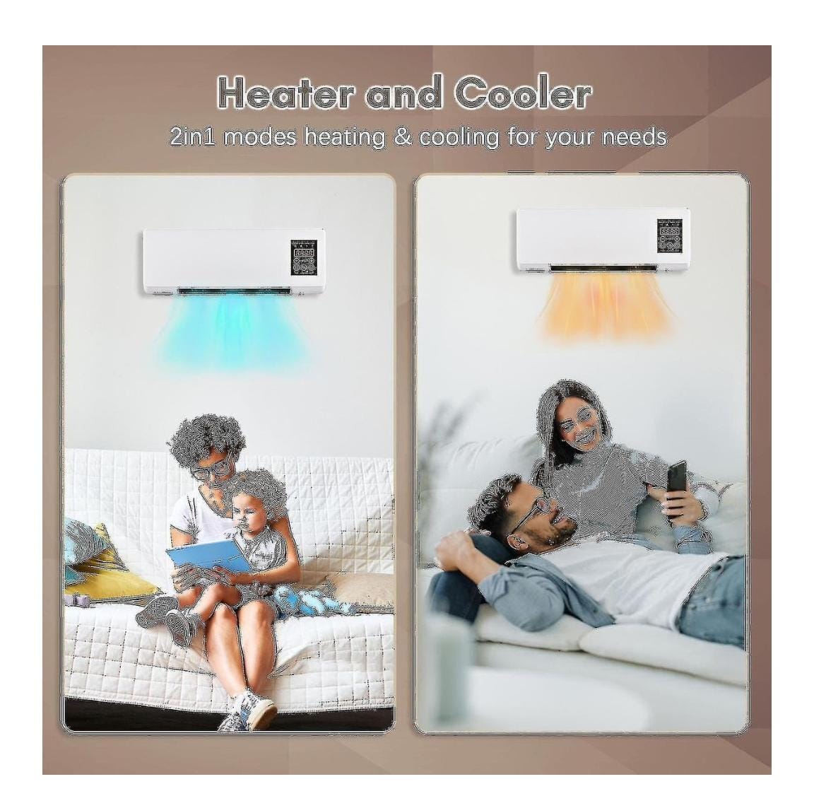 Wall Mount Heater Cooler