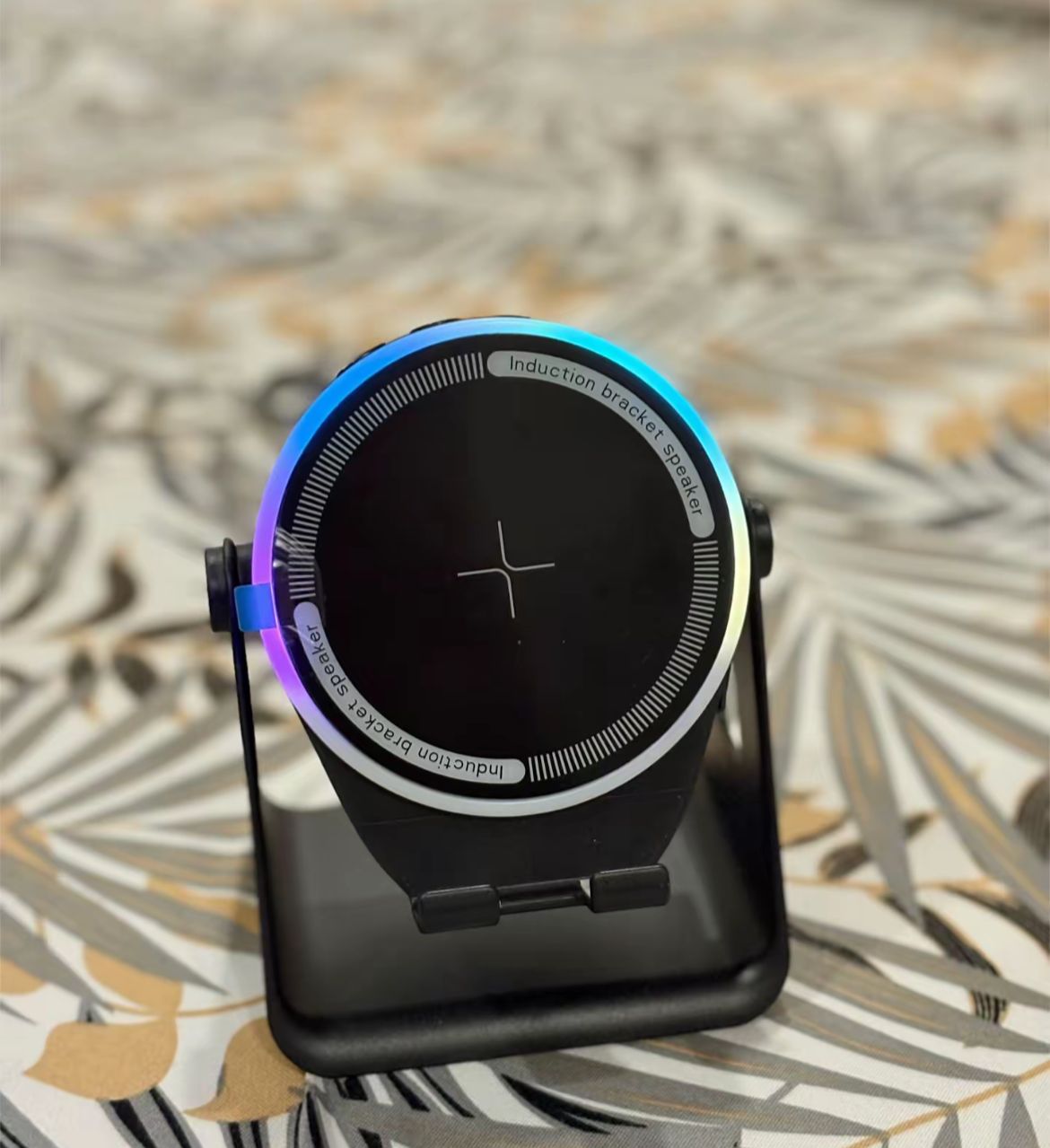Wireless Induction Speaker With Phone Stand