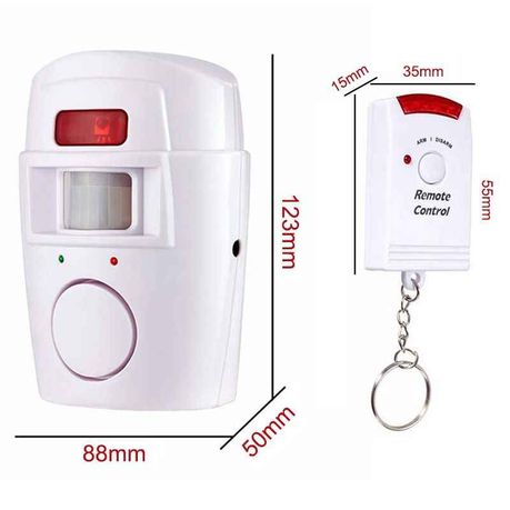 Wireless Motion Sensor Alarm System