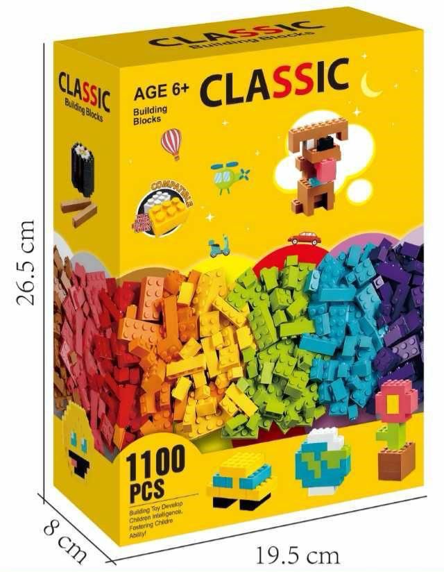 1100pc Building Blocks