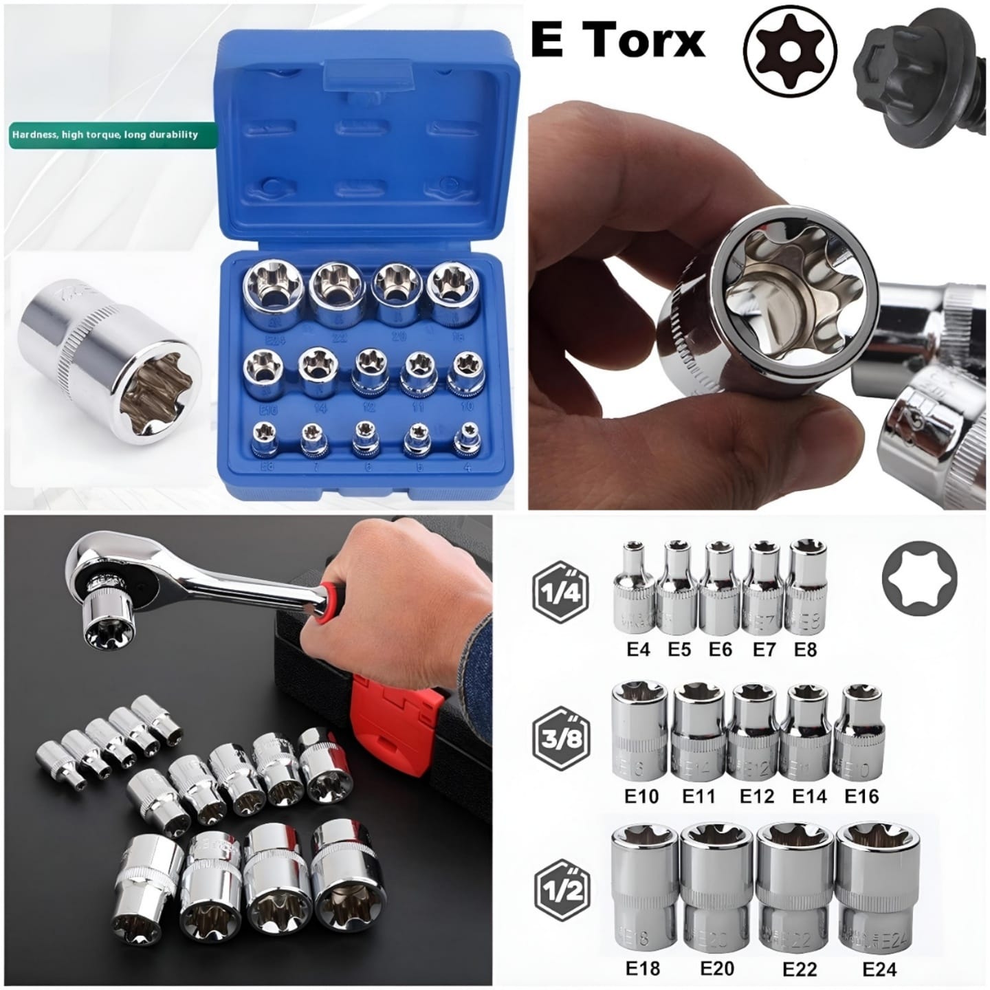 14 Piece Torx Socket Set
