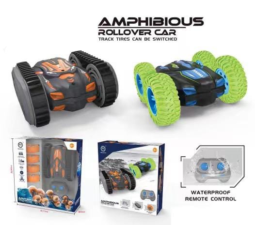 2 In 1 Amphibious Remote Control Stunt Car