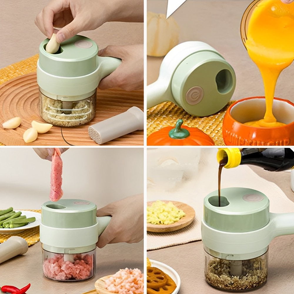 2 in1 Multifunctional Food Chopper Cleaning Brush