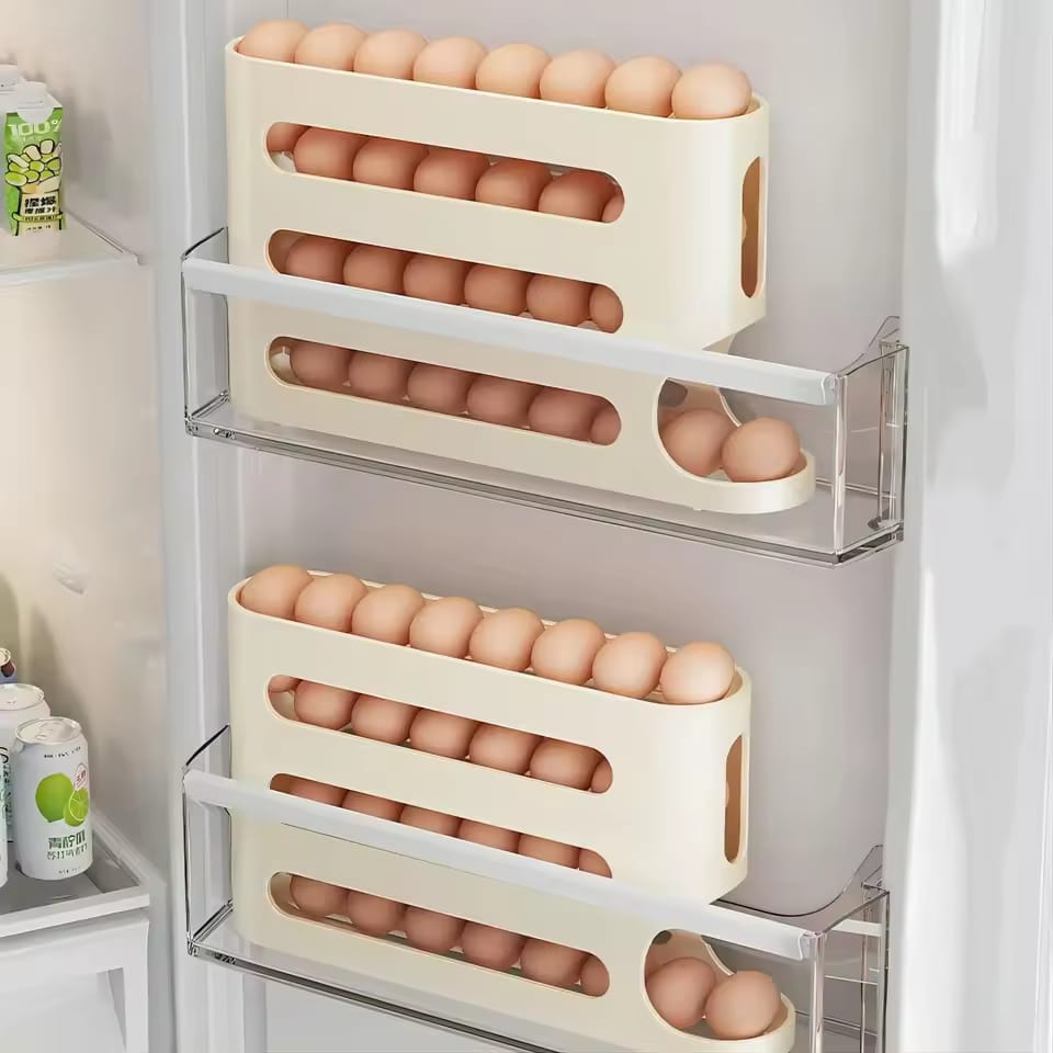 4 Layer Slide Egg Storage Box