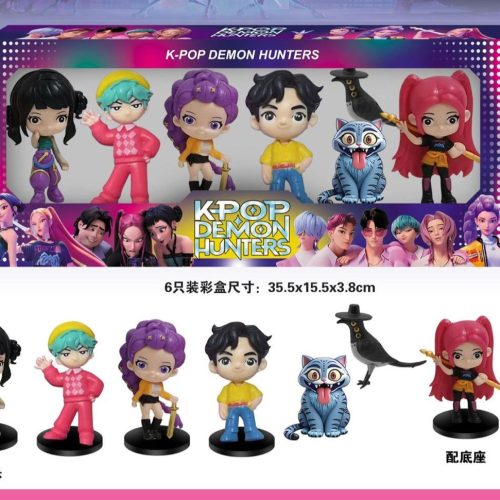 6pc KPOP Figurines