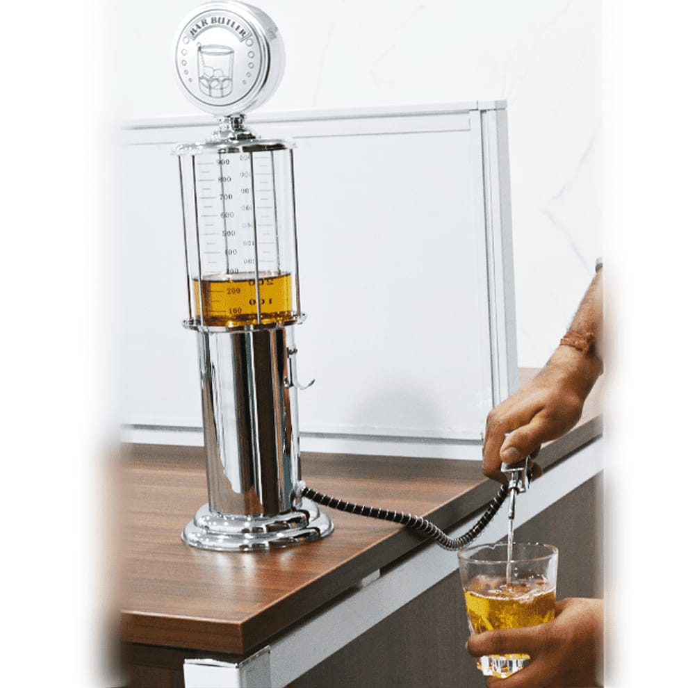 Bar Butler Retro Gas Pump Liquor Dispenser