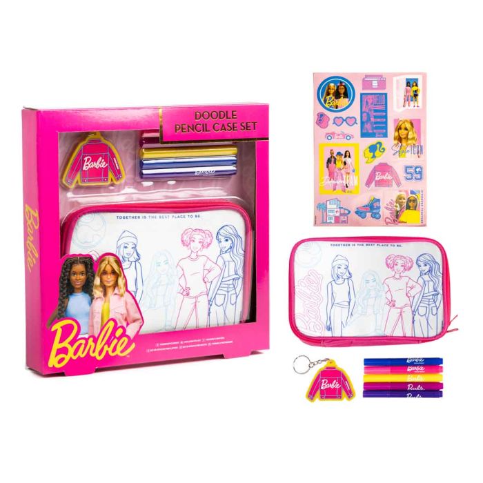 Barbie Core Pencil Case Set