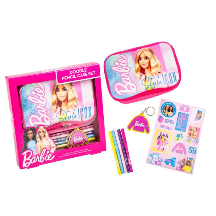 Barbie Core Pencil Case Set