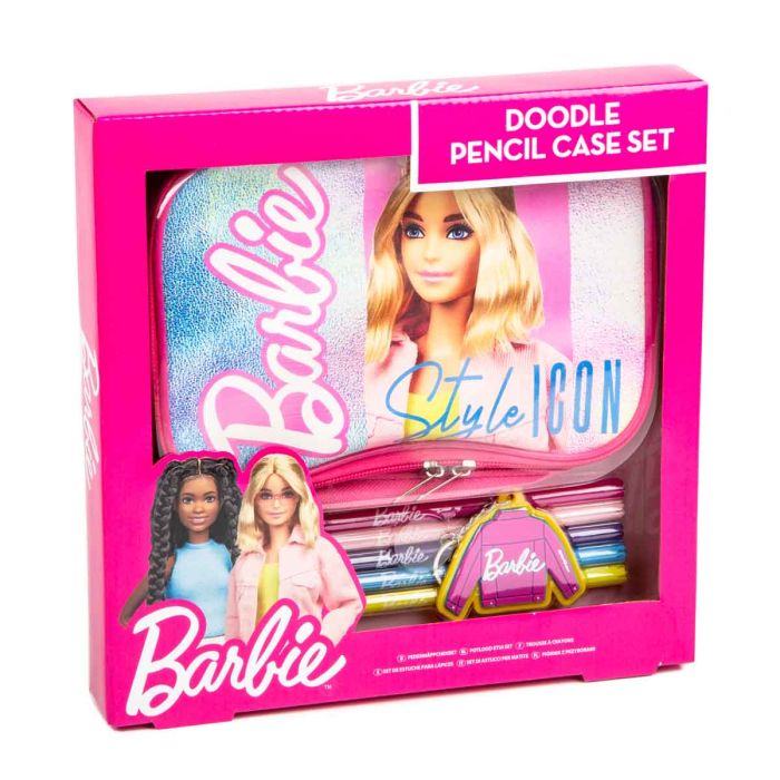Barbie Core Pencil Case Set