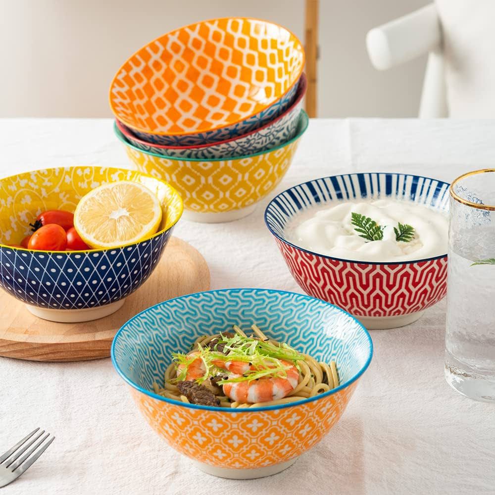 Bohemian Design Dessert Bowl Set 10pcs