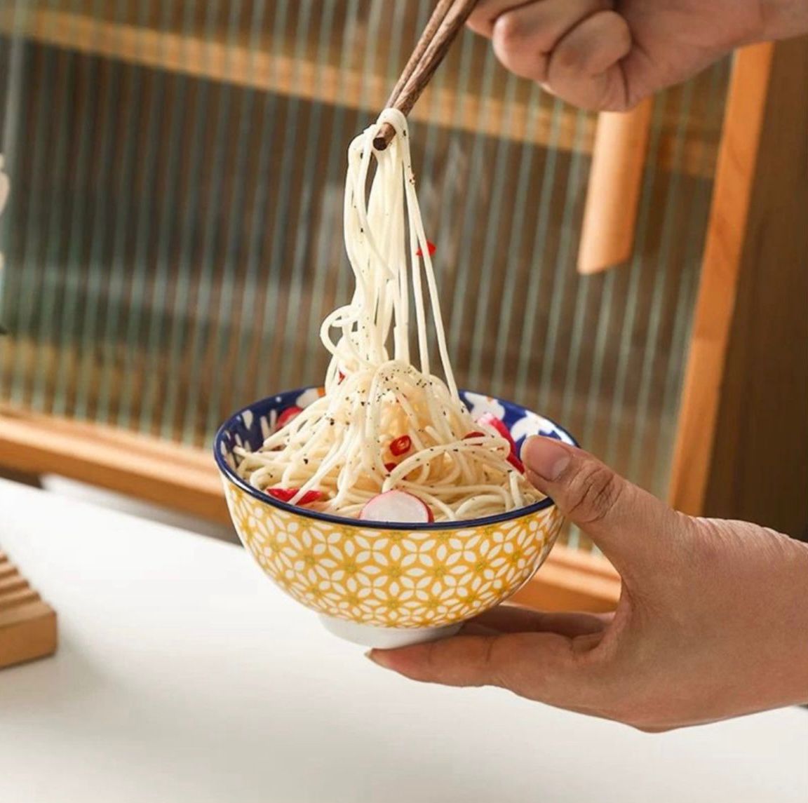 Bohemian Design Dessert Bowl Set 10pcs