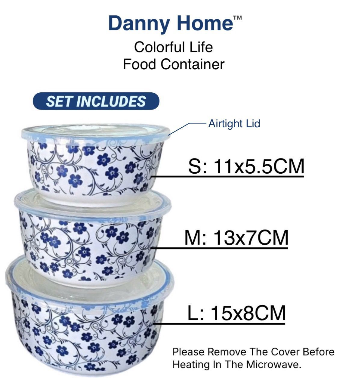 Ceramic Bowl Set 3pcs