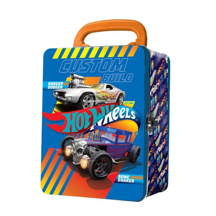 Hot Wheels Metal Car Case Blue And Black